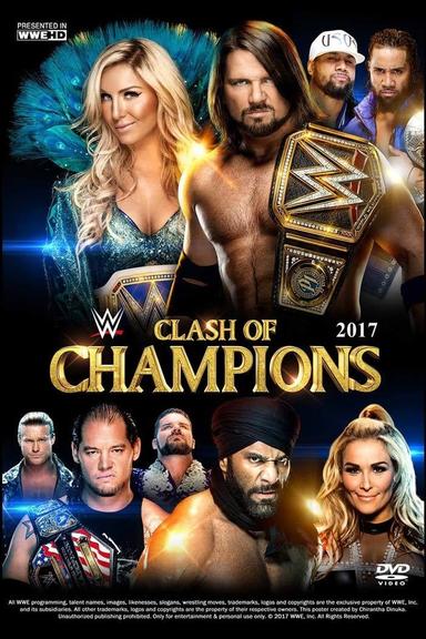 WWE Clash of Champions 2017 poster