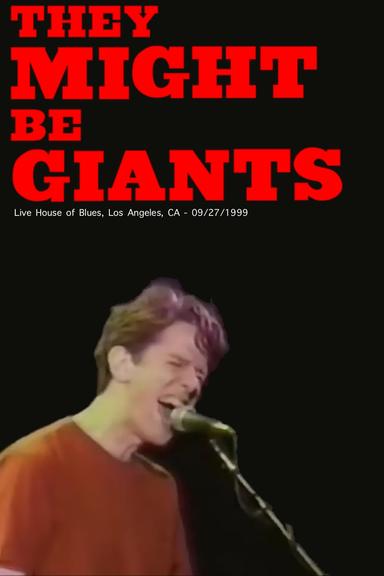 They Might Be Giants in House of Blues 1999 poster