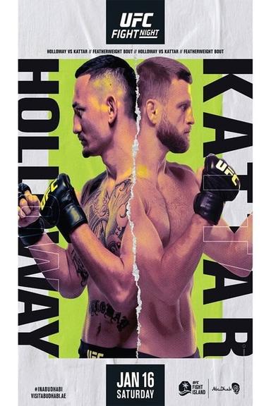 UFC on ABC 1: Holloway vs. Kattar poster