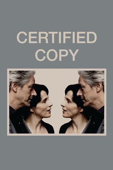 Certified Copy poster