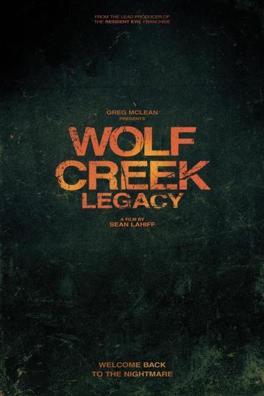 Wolf Creek: Legacy poster