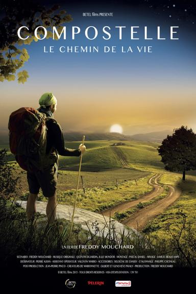 Compostelle, le chemin de la vie poster