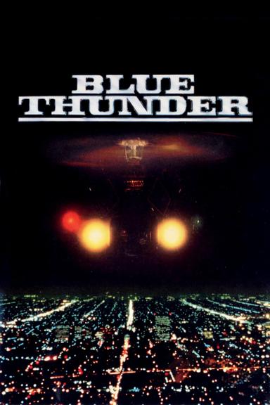 Blue Thunder poster