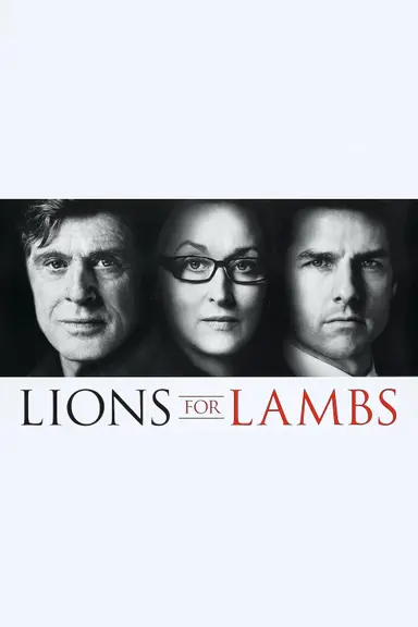 Lions for Lambs poster