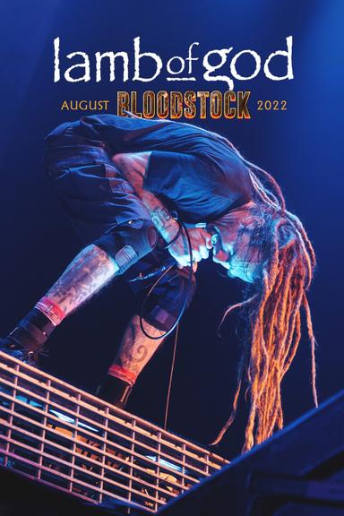 Lamb of God: Bloodstock 2022 poster