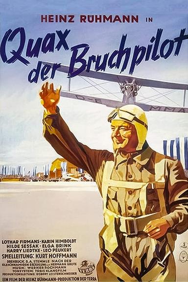 Quax, der Bruchpilot poster