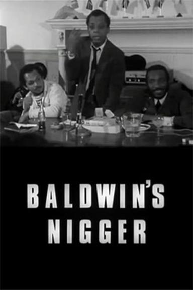 Baldwin's Nigger poster