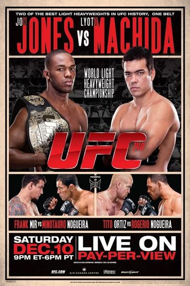 UFC 140: Jones vs. Machida poster