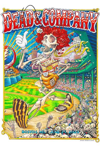 Dead & Company: 2023-06-25 Fenway Park, Boston, MA, USA poster