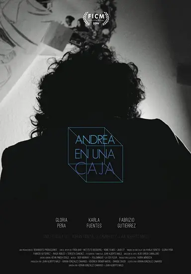 Andrea en una caja poster