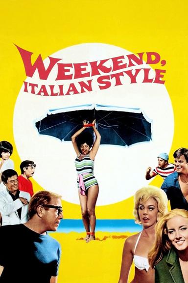 Weekend, Italian Style poster