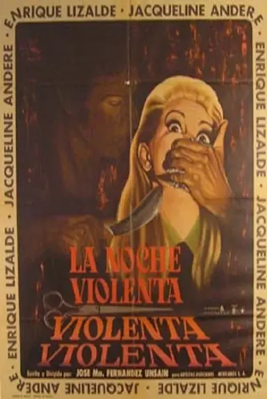La noche violenta poster