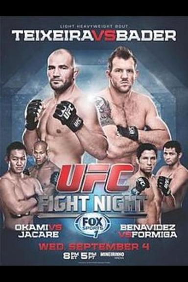 UFC Fight Night 28: Teixeira vs. Bader poster