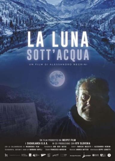 La luna sott'acqua poster