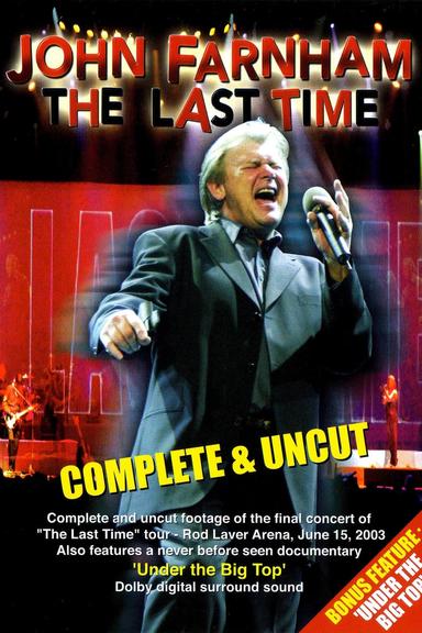 John Farnham - The Last Time poster