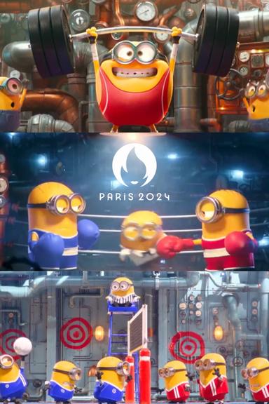 The Minion Olympics poster