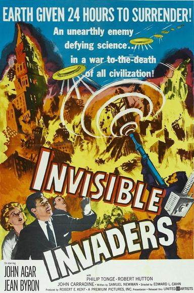 Invisible Invaders poster