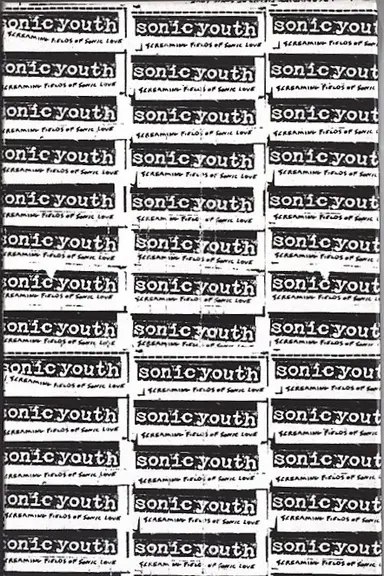 Sonic Youth – Screaming Fields of Sonic Love poster