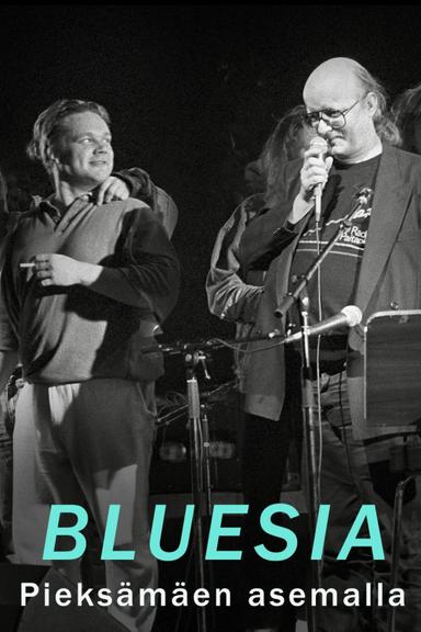 Bluesia Pieksämäen asemalla poster