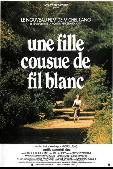 Une fille cousue de fil blanc poster