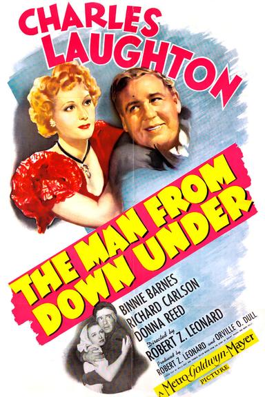 The Man from Down Under poster