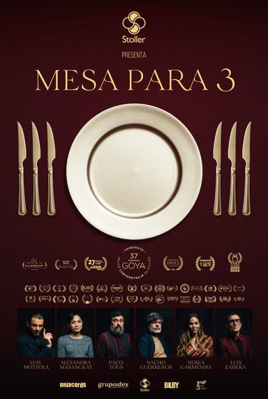 Table for 3 poster