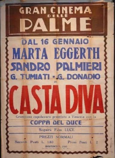 Casta diva poster