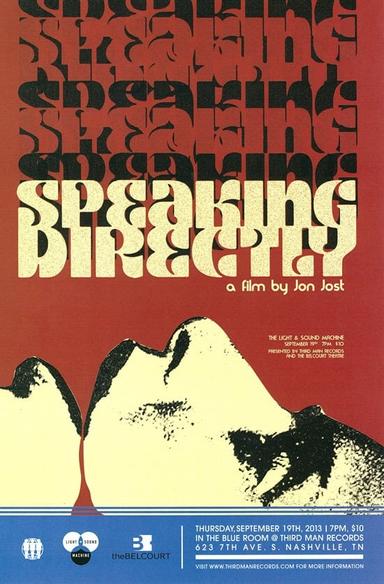 Speaking Directly poster