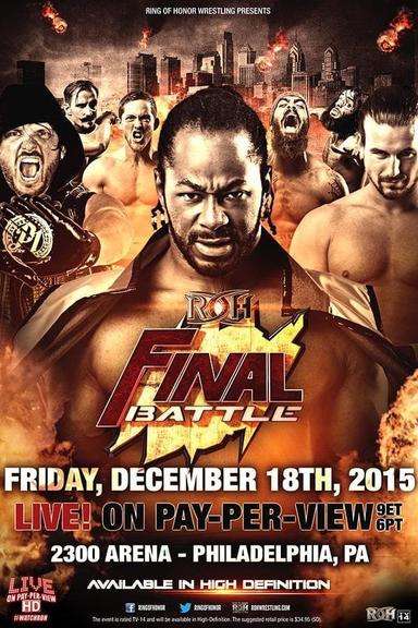 ROH: Final Battle 2015 poster