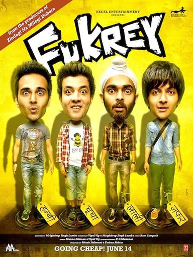 Fukrey poster