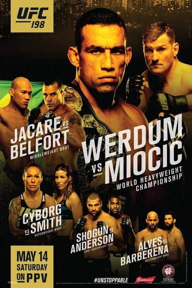 UFC 198: Werdum vs. Miocic poster