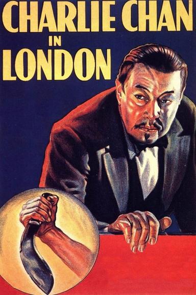 Charlie Chan in London poster