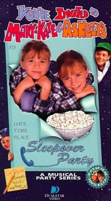 You're Invited to Mary-Kate & Ashley's Sleepover Party poster