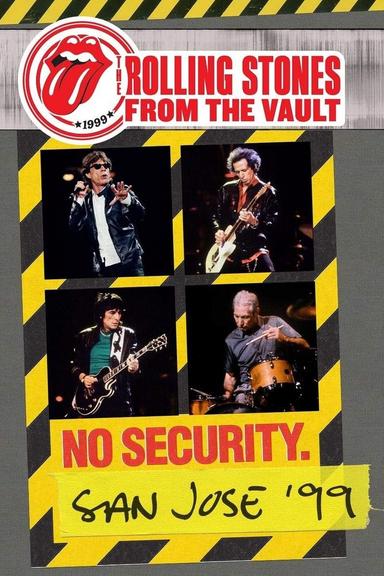 The Rolling Stones: From the Vault - No Security. San Jose ’99 poster