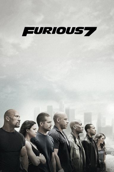 Furious 7 poster