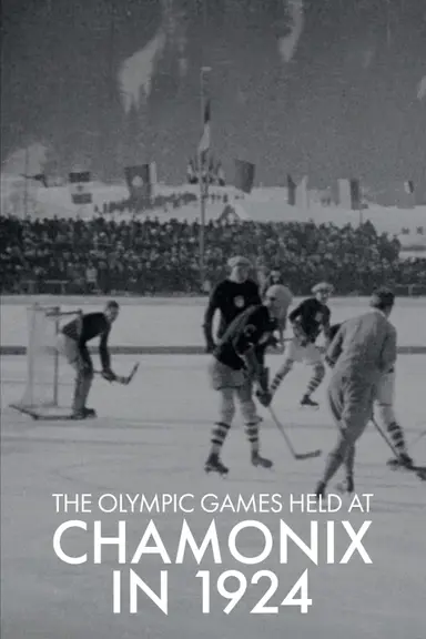 The 1924 Chamonix Olympic Games poster