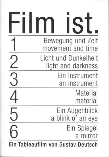 Film Is. 1-6 poster