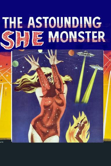 The Astounding She-Monster poster