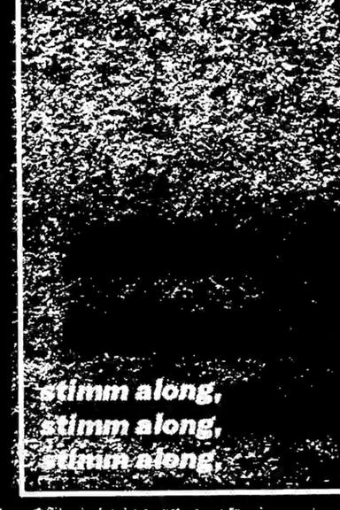 stimm along, stimm along, stimm along poster