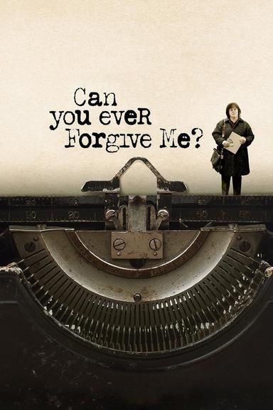 Can You Ever Forgive Me? poster