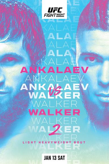 UFC Fight Night 234: Ankalaev vs. Walker 2 poster