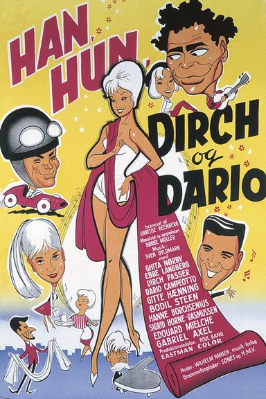 Han, hun, Dirch og Dario poster