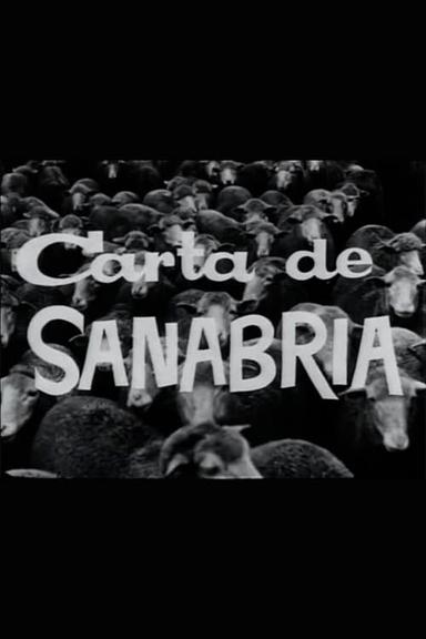 Letter of Sanabria poster