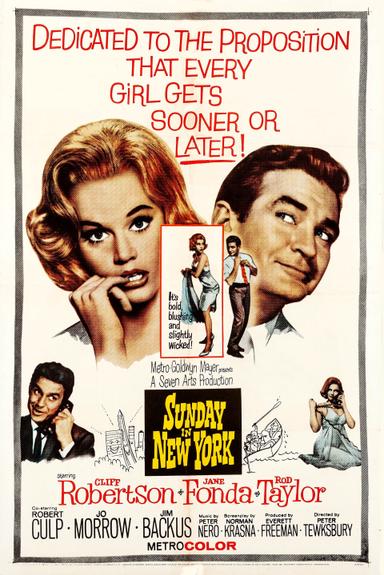 Sunday in New York poster