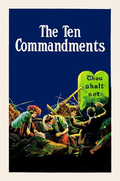 The Ten Commandments poster