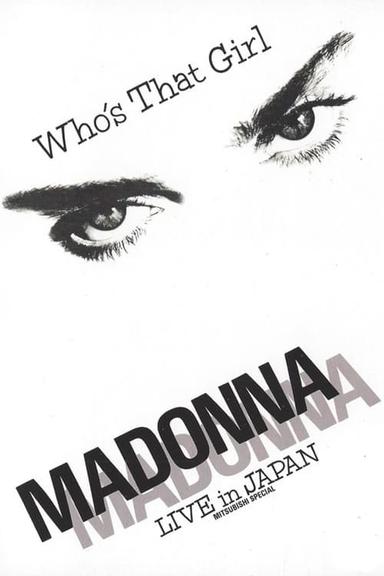 Madonna: Who's That Girl - Live in Japan poster