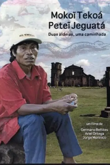 Two villages, one single walk poster