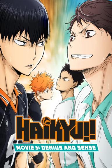 Haikyuu!! Movie 3: Talent and Sense poster