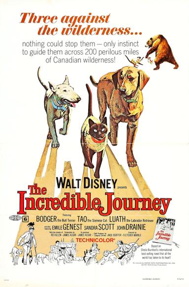 The Incredible Journey poster