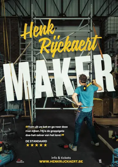 Henk Rijckaert: Maker poster